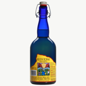 Bottle of Juniper Berry mead