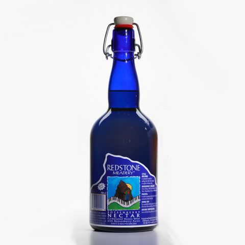 Bottle of Boysenberry Nectar mead