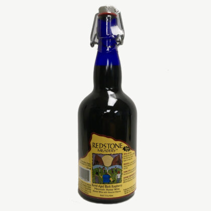 Barrel Aged Black Raspberry Mountain Honey Wine - 750mL